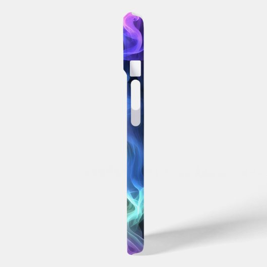 Irrekommendes Rauchen auf schwarz Case-Mate iPhone Hülle (Rückseite / Links)