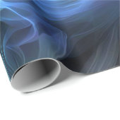 Irrekommendes Rauchen auf schwarz Geschenkpapier (Rolleneckpunkt)