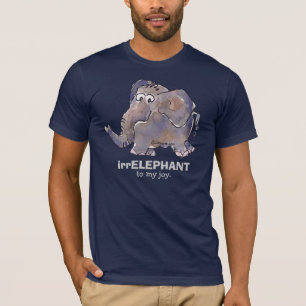 irrELEPHANT zu meinem Dunkelheits-T-Shirt Cartoon T-Shirt