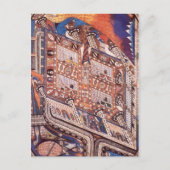 Irren-Anstalt Band-Hain von Adolf Wölfli (1910) Postkarte (Vorderseite)