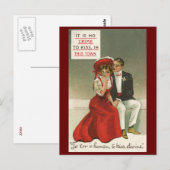 Irren ist menschlich, küssen, göttlich 1909 Vintag Postkarte (Vorne/Hinten)