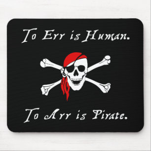 Irren ist menschlich zum arr ist mousepad