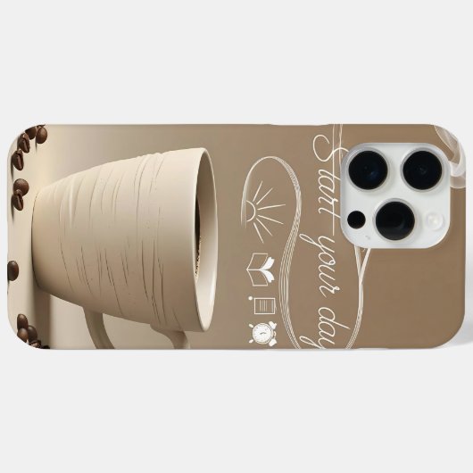 Irresistible Taste – The Chic Coffee Ritual Collec Case-Mate iPhone Hülle (Rückseite (Horizontal))