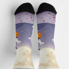 Irresistibly Ghost Socks – Magical Halloween Glow Socken