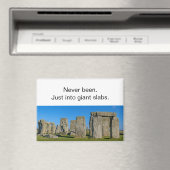Irreverent Stonehenge Slabs Travel Refrigerator Magnet (In Situ (Geschirrspüler))