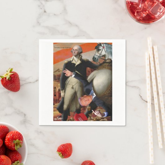 Irritables Trump-Syndrom Serviette (Beispiel)