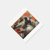 Irritables Trump-Syndrom Serviette (Ecke)