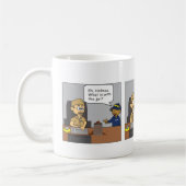 Irritation Kaffee Bean Jar Kaffeetasse (Links)