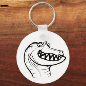 Irritator Trollface (texlos) Schlüsselanhänger (Rückseite)