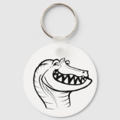 Irritator Trollface (texlos) Schlüsselanhänger (Rückseite)