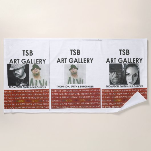 IRRIX TSB Strandtuch (Vorderseite)