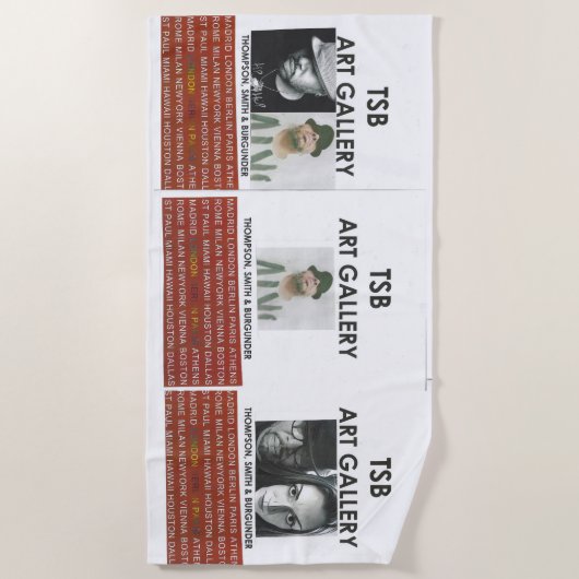 IRRIX TSB Strandtuch (Vorderseite)