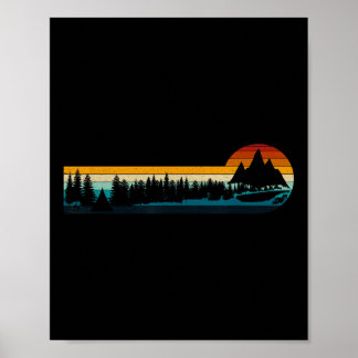 Irrlevante T-Shirts Camping Wandern, Camp Wanderun Poster