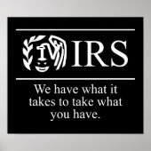 IRS $24,95 Grafikmauer Poster (Vorne)