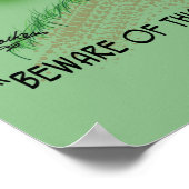 IRS Auditor in einer Golf-Sand-Falle Poster (Ecke)