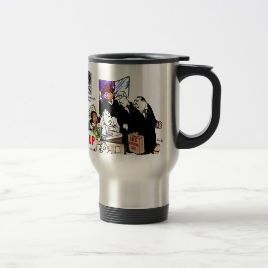 IRS Audits IRS Funny Reisebecher (Rechts)