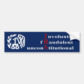 IRS-Autoaufkleber Autoaufkleber (Vorne)