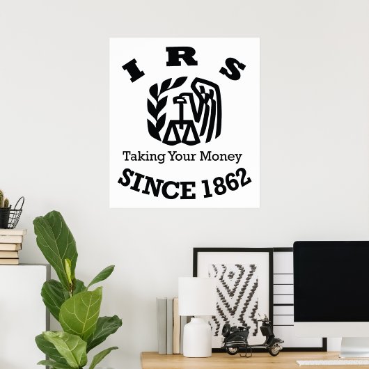 IRS - Interne Einnahmen Poster (Heimbüro)