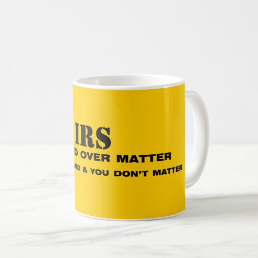 IRS KAFFEETASSE (VorderseiteRechts)