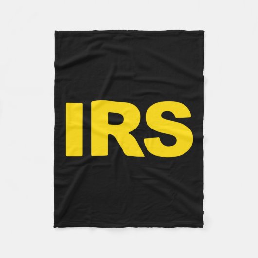 IRS-Sonderermittler Langarm Fleecedecke (Vorderseite)