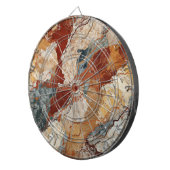 Irthly Marble Dartboard Dartscheibe (Vorderseite rechts)