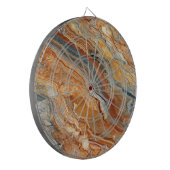 Irthly Marble Dartboard Dartscheibe (Vorderseite Links)