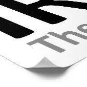 iRude Funny Poster (Ecke)