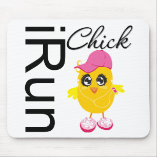 iRun Chick Mousepad