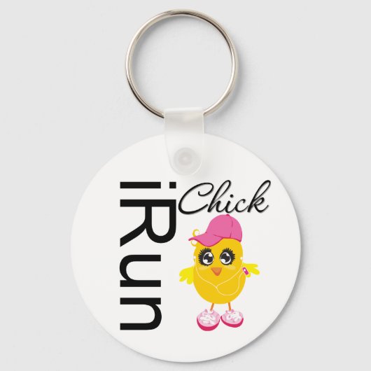 iRun Chick Schlüsselanhänger (Vorderseite)