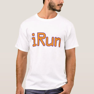 Irun - Orange (lila Kontur) T-Shirt