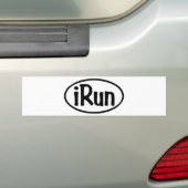 Irun-Oval Autoaufkleber (Auf Auto)