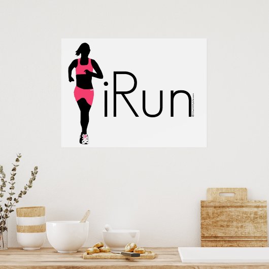 iRun Poster (Küche)