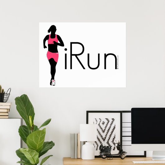 iRun Poster (Heimbüro)