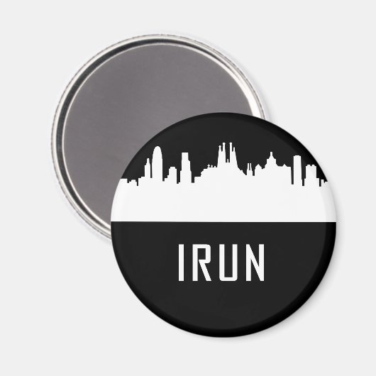 Irun | Städte Spaniens Magnet (Vorderseite/Rückseite)