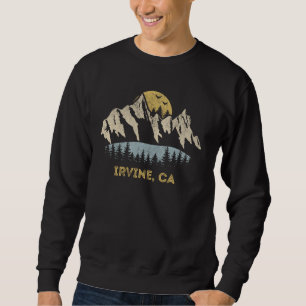 Irvine California Mountain Sunset Sunrise CA Sweatshirt