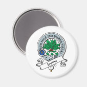 Irvine Clan Abzeichen Magnet (Vorderseite/Rückseite)