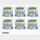 Irvine Deep Dream Sticker (Blatt)