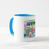 Irvine Deep Dream Tasse (Vorderseite Links)