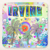 Irvine Deep Dream Untersetzer (Vorderseite)