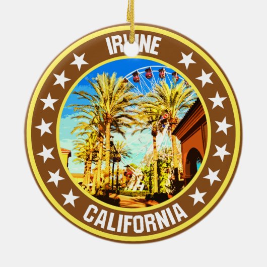 Irvine Keramik Ornament (Hinten)