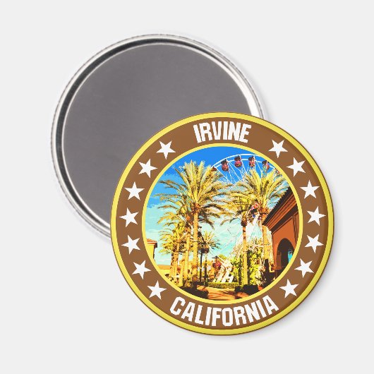 Irvine Magnet (Vorderseite/Rückseite)