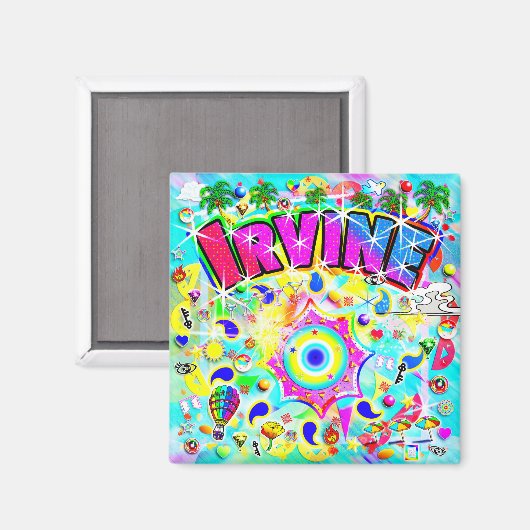 Irvine Mystic Dance Magnet (Vorderseite/Rückseite)