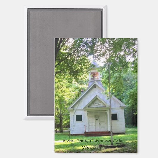 Irvine Park - Chippewa Falls 2025 Magnet (Vorderseite/Rückseite)