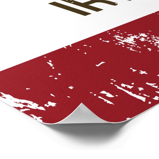 Irvine Poster (Ecke)