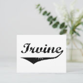 Irvine Postkarte (Stehend Vorderseite)