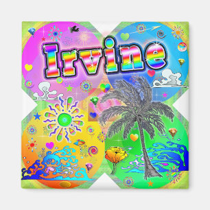 Irvine Quadro Seasons Magnet