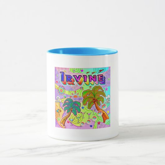 Irvine Vacation Target Mug Tasse (Zentrum)