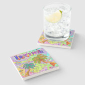 Irvine Vacation Target Untersetzer (Seitenansicht)