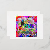 Irvine Vista Express Postkarte (Vorderseite/Rückseite)