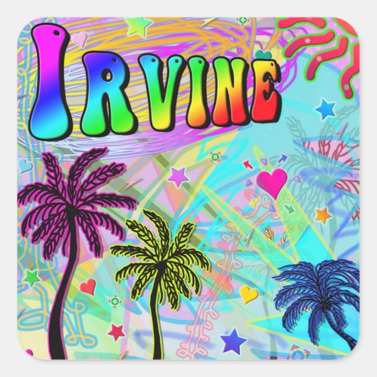 Irvine Vivid Romance Sticker (Vorderseite)